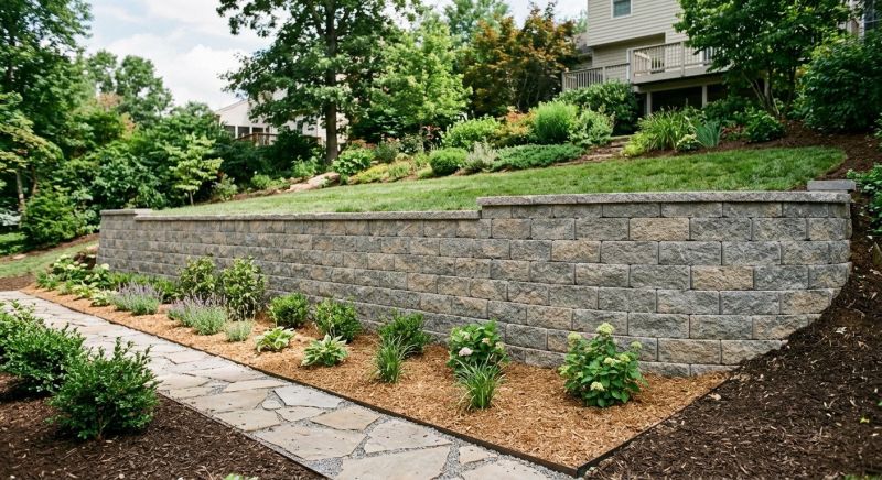 Landscape Wall Construction in Santa Rosa, CA