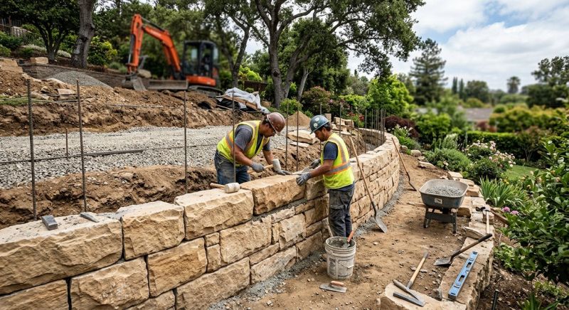 Landscape Wall Construction in Volusia County, FL