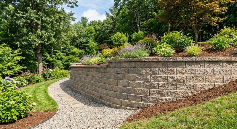 Retaining Wall Installation in Sanford, FL