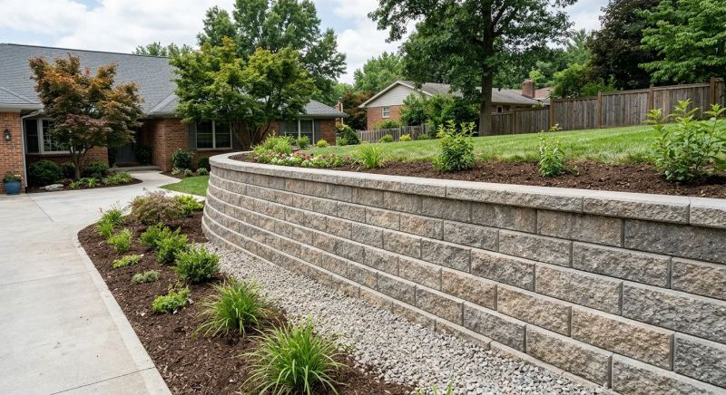 Block Retaining Wall Installation in Citrus County, FL