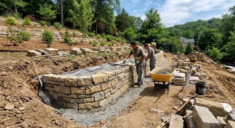 Hardscape Wall Construction in Clermont, FL